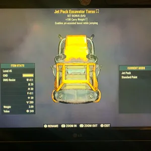 LEGACY JET PACK TORSO