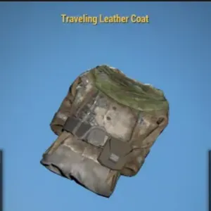 TRAVELING LEATHER COAT