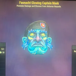GLOWING CAPTAIN MASK