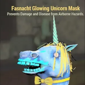 GLOWING UNICORN MASK