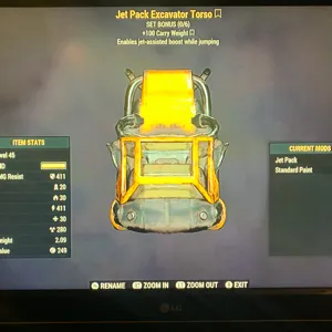 LEGACY JET PACK TORSO