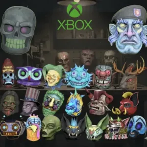 FULL GLOWING MASK SET