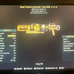 Q2535 TESLA RIFLE