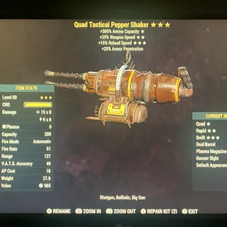 Q2515r PEPPER SHAKER