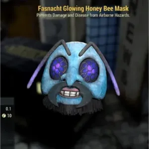 GLOWING HONEY BEE MASK