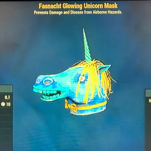 GLOWING UNICORN MASK