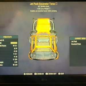 LEGACY JET PACK TORSO
