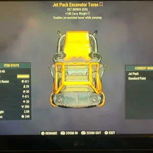 LEGACY JET PACK TORSO