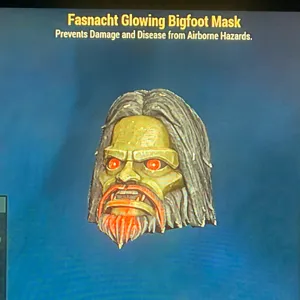 GLOWING BIGFOOT MASK