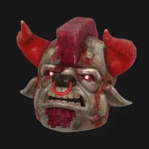 GLOING MINOTAUR MASK