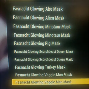 10x GLOWING MASK BUNDLE