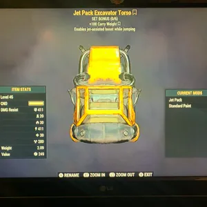 LEGACY JET PACK TORSO