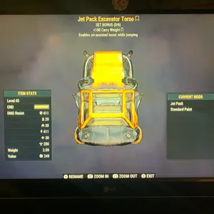 LEGACY JET PACK TORSO