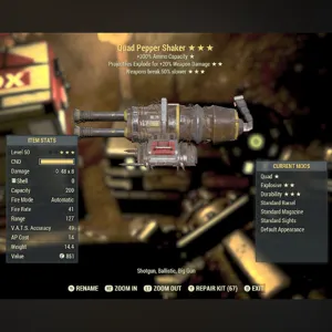 QE50b.S PEPPER SHAKER