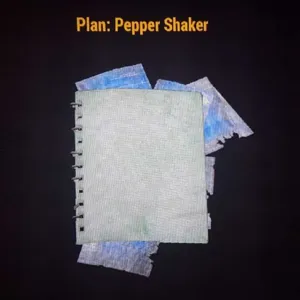 PEPPER SHAKER PLAN