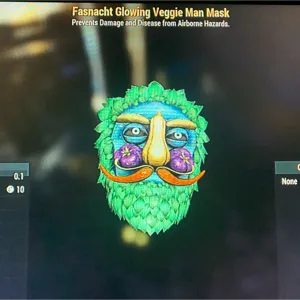 GLOWING VEGGIE MAN MASK