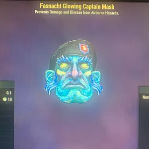 GLOWING CAPTAIN MASK