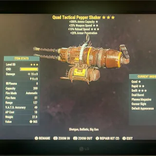 Q2515r PEPPER SHAKER