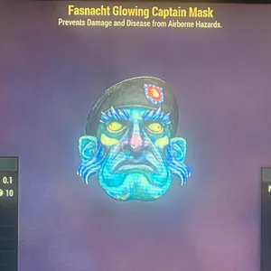 GLOWING CAPTAIN MASK