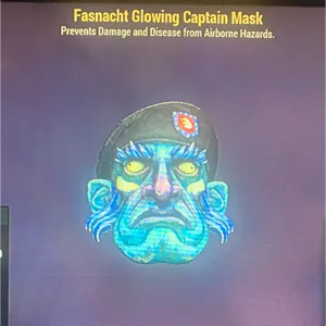 GLOWING CAPTAIN MASK