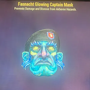 GLOWING CAPTAIN MASK