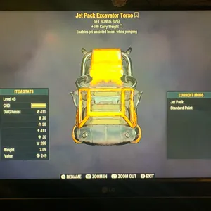 LEGACY JET PACK TORSO