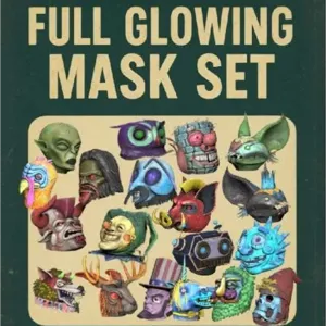 FULL GLOWING MASK SET