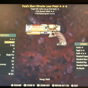 FERAL’S ULT LASER (3🌟)