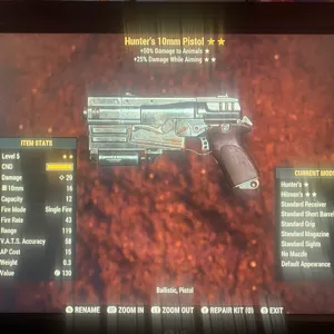 LEGACY LVL 5 10MM PISTOL