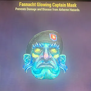 GLOWING CAPTAIN MASK