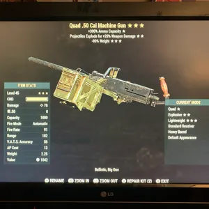 QE90 50 CAL MACHINE GUN