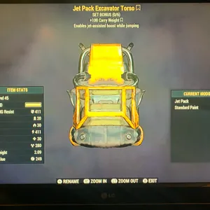LEGACY JET PACK TORSO