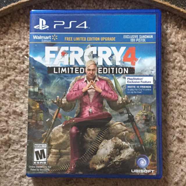 Far cry 4 limited deals edition ps4