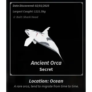 SSB Ancient Orca Fisch