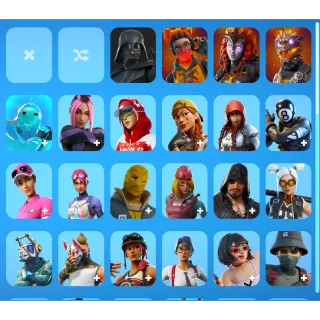 FORTNITE ACCOUNT | SKINS ARE IN PHOTOS | 100 V-BUCKS | E-MAIL / PASSWORD CHANGE |