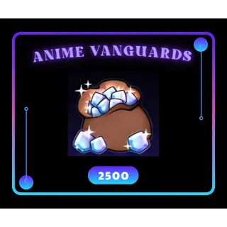 [Anime Vanguards] 2500 Gems (GIFT)