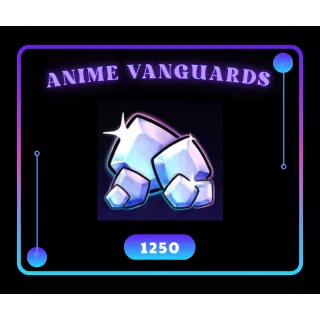 [Anime Vanguards] 1250 Gems (GIFT)