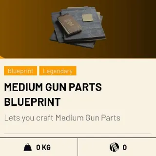Medium Gun Parts BP