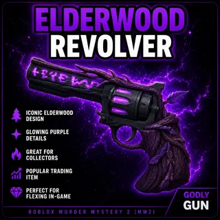 🔫 Elderwood Revolver |  Roblox MM2