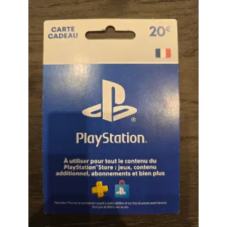 €20.00 EUR PlayStation Store