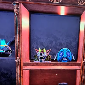 glowing masks 4 set