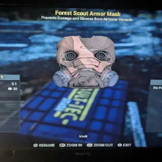 Forrest Scout Armor Mask