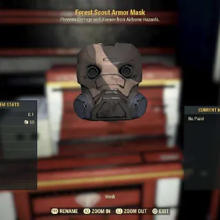 Forest Scout Armor Mask