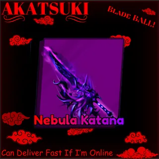 Nebula katana Blade Ball