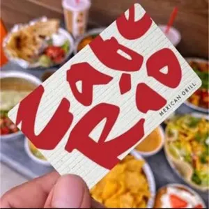 $50.00 CAFE RIO GC + PIN