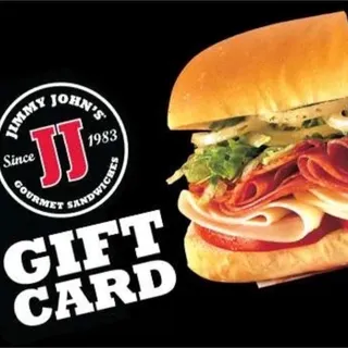 $20.00 JIMMY JOHN’S GC 