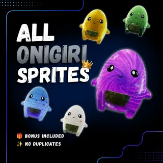 All Onigiri Sprites | Mastered - Level 5