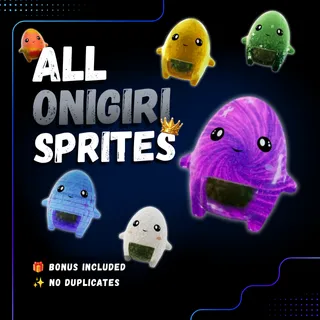All Onigiri Sprites | Mastered - Level 5