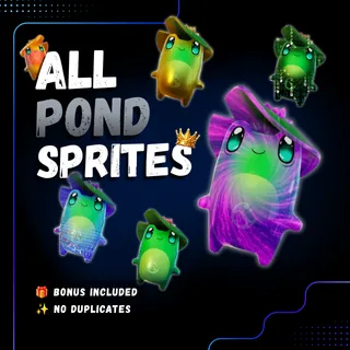 All Pond Sprites | Mastered - Level 5