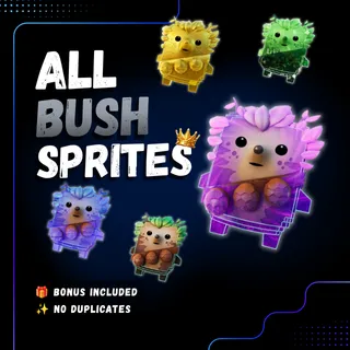 ALL BUSH SPRITES | Mastered - Level 5